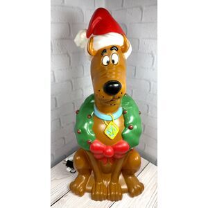 Scooby Doo Lighted Christmas Blow Mold 24" Inches Decoration Cracker Barrel 2023